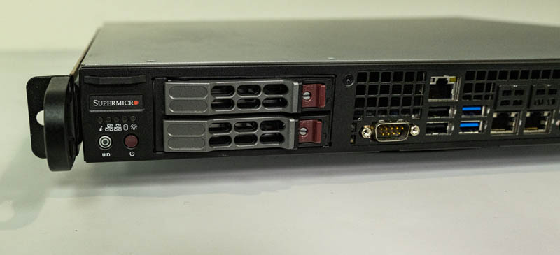Supermicro SYS 1019P FHN2T Front 2.5 Bays