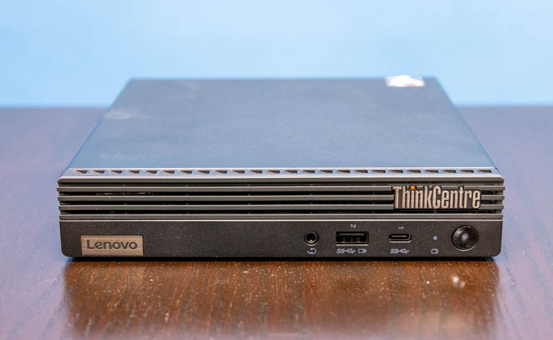 Lenovo M75q Tiny Gen2 Ryzen Pro 5000 Series Front Angle