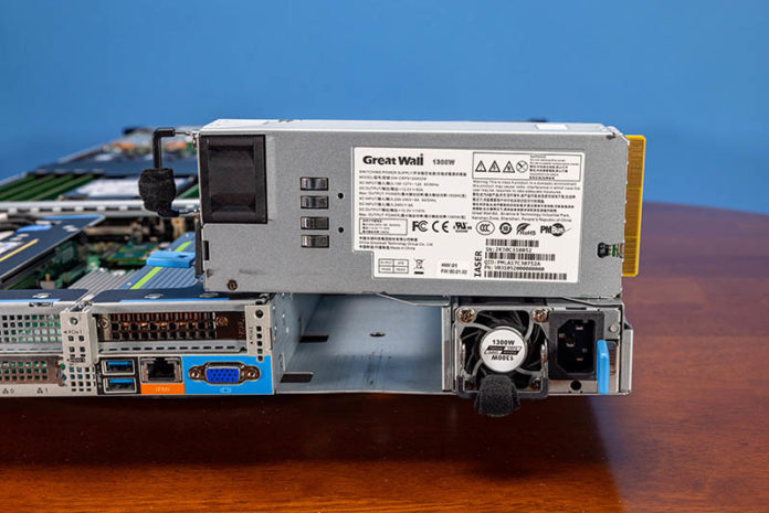 Inspur NF5180M6 1.3kW PSU Cover Server Power Deep Dive