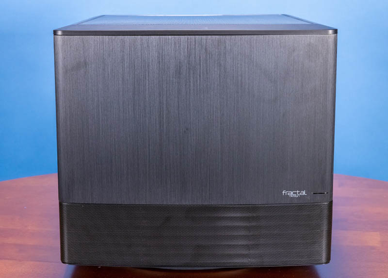ASUS Pro B660M C D4 CSM Build Fractal Node 304 Front