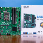 ASUS Pro B660M C D4 CSM Build With Box