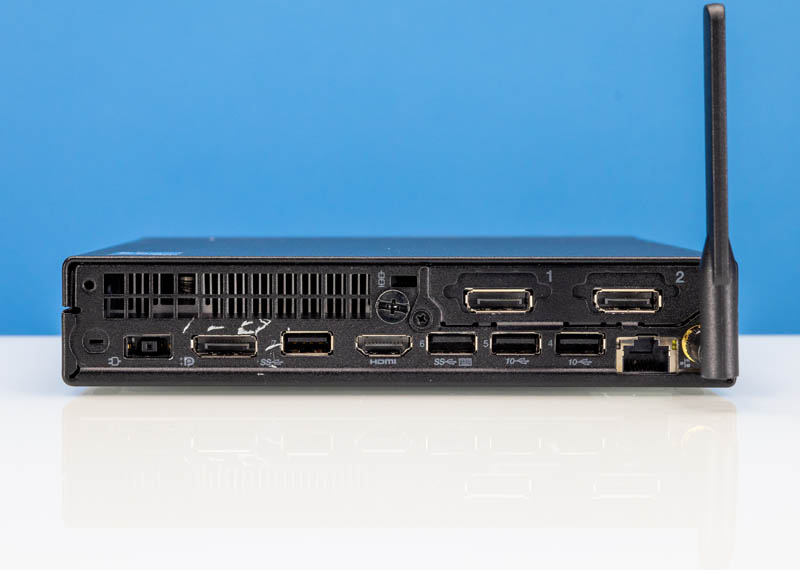 Lenovo ThinkCentre M80q Gen 3 Tiny Rear