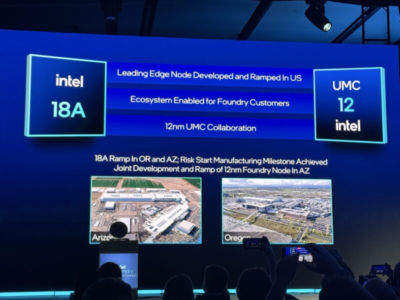 Intel Foundry 2025 Intel 18A And UMC 12 In Arizona Large
