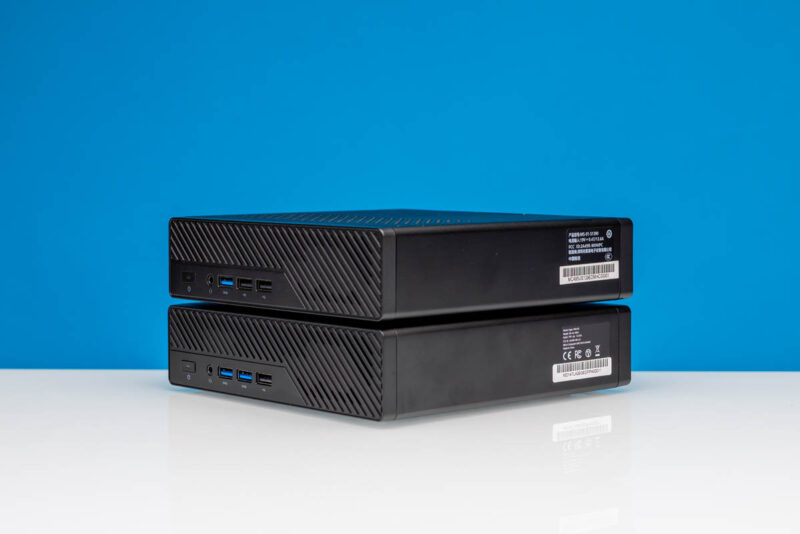 Minisforum MS A2 And MS 01 Front Angle